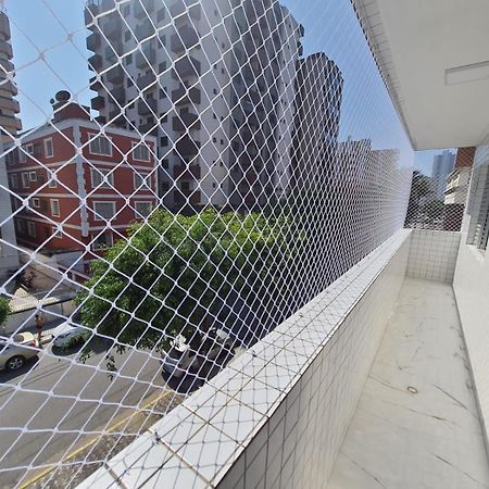 Beira Mar II Dorm Ap207 - Tupi - 15 Metros Da Praia - 2 Dormitorios Com Varanda - Wi Fi E Acomoda Ate 8 Pessoas - Estacionamento Gratuito Praia Grande  Buitenkant foto