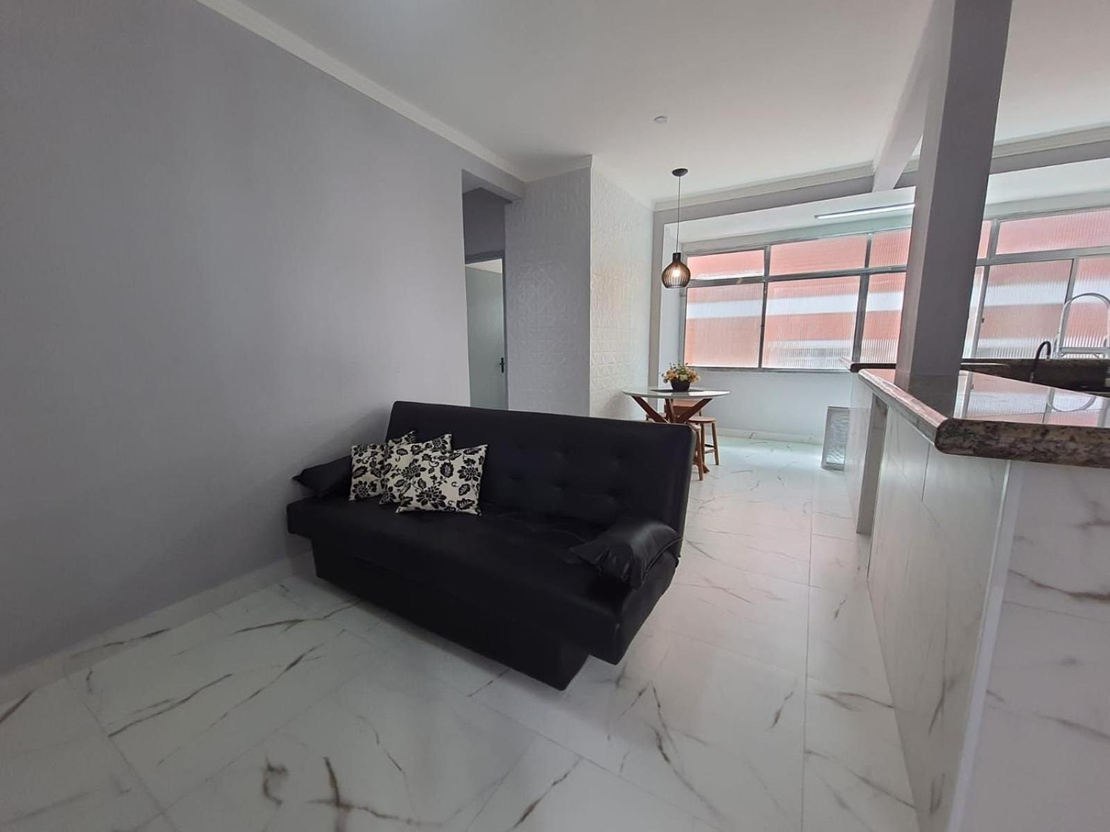 Beira Mar II Dorm Ap207 - Tupi - 15 Metros Da Praia - 2 Dormitorios Com Varanda - Wi Fi E Acomoda Ate 8 Pessoas - Estacionamento Gratuito Praia Grande  Buitenkant foto