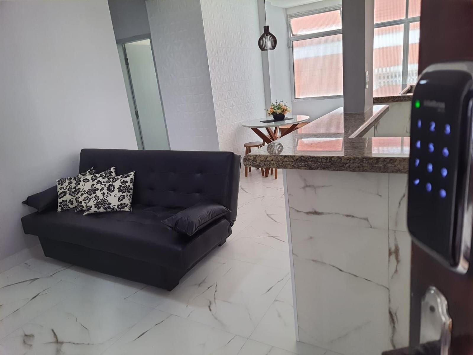 Beira Mar II Dorm Ap207 - Tupi - 15 Metros Da Praia - 2 Dormitorios Com Varanda - Wi Fi E Acomoda Ate 8 Pessoas - Estacionamento Gratuito Praia Grande  Buitenkant foto