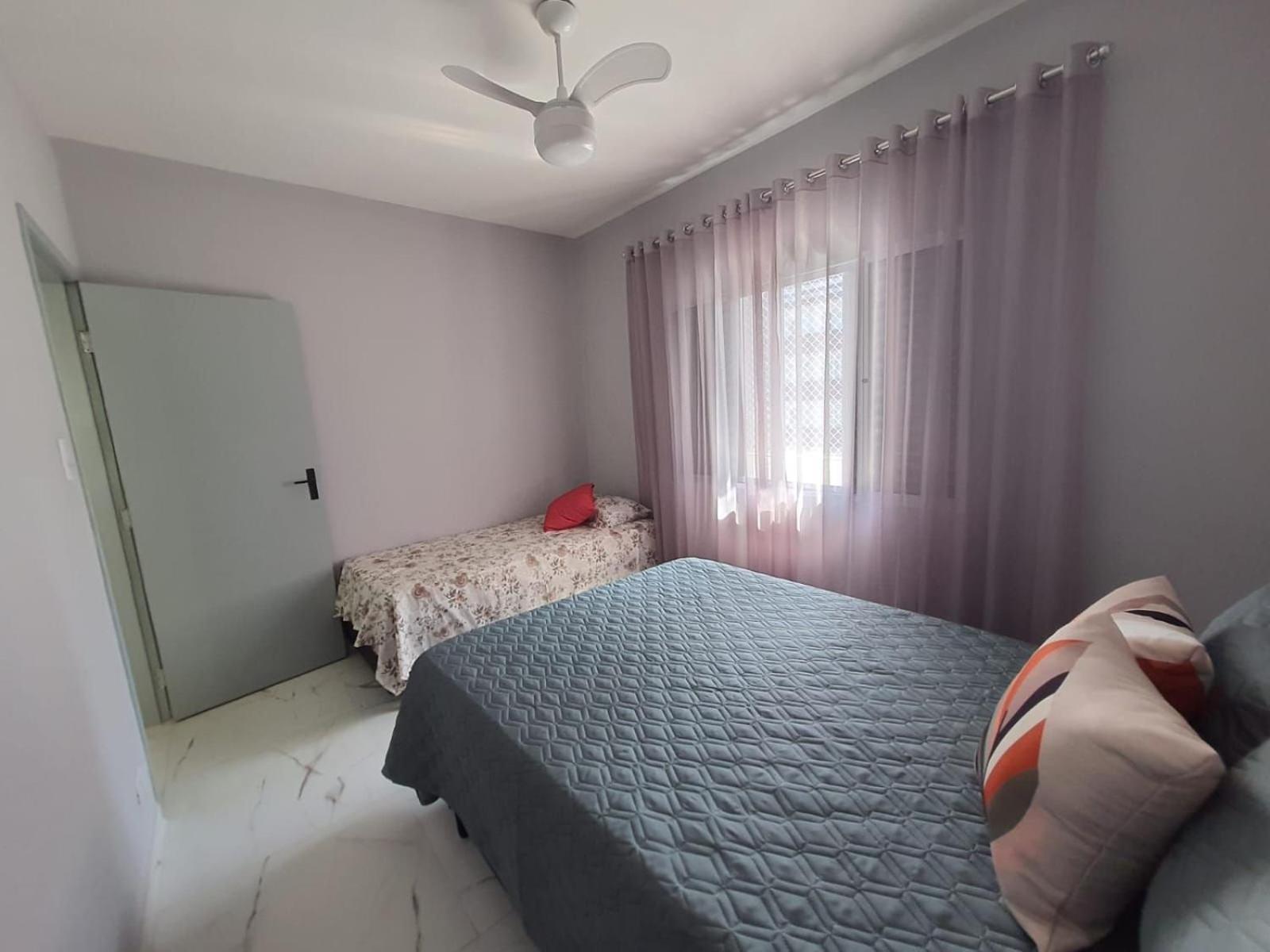 Beira Mar II Dorm Ap207 - Tupi - 15 Metros Da Praia - 2 Dormitorios Com Varanda - Wi Fi E Acomoda Ate 8 Pessoas - Estacionamento Gratuito Praia Grande  Buitenkant foto